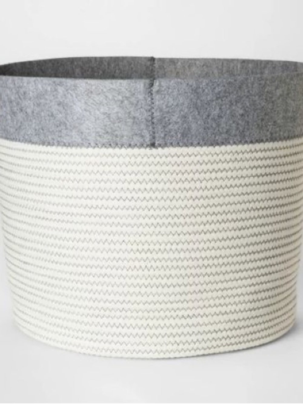 NWOT Target Large Round Coiled Rope Basket - Pillowfort